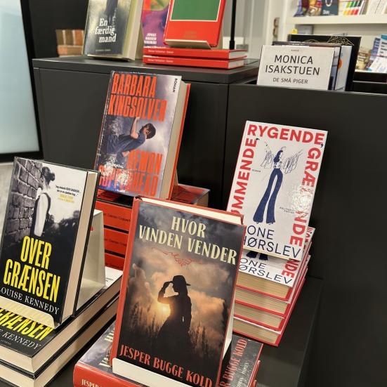 Udstilling med årets bøger 2024