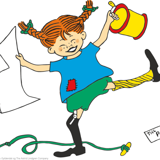 Pippi Langstrømpe fylder 80 år