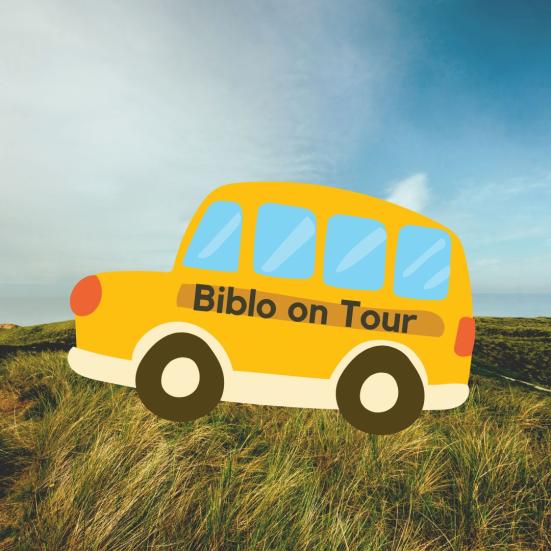 Bus i landskab