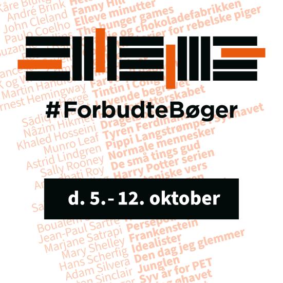 Logo til Forbudte bøger