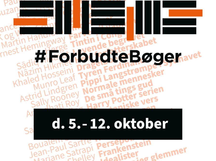 Logo til Forbudte bøger