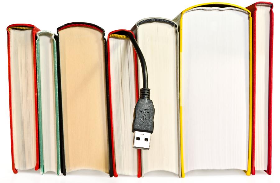 Bøger med USB-stik